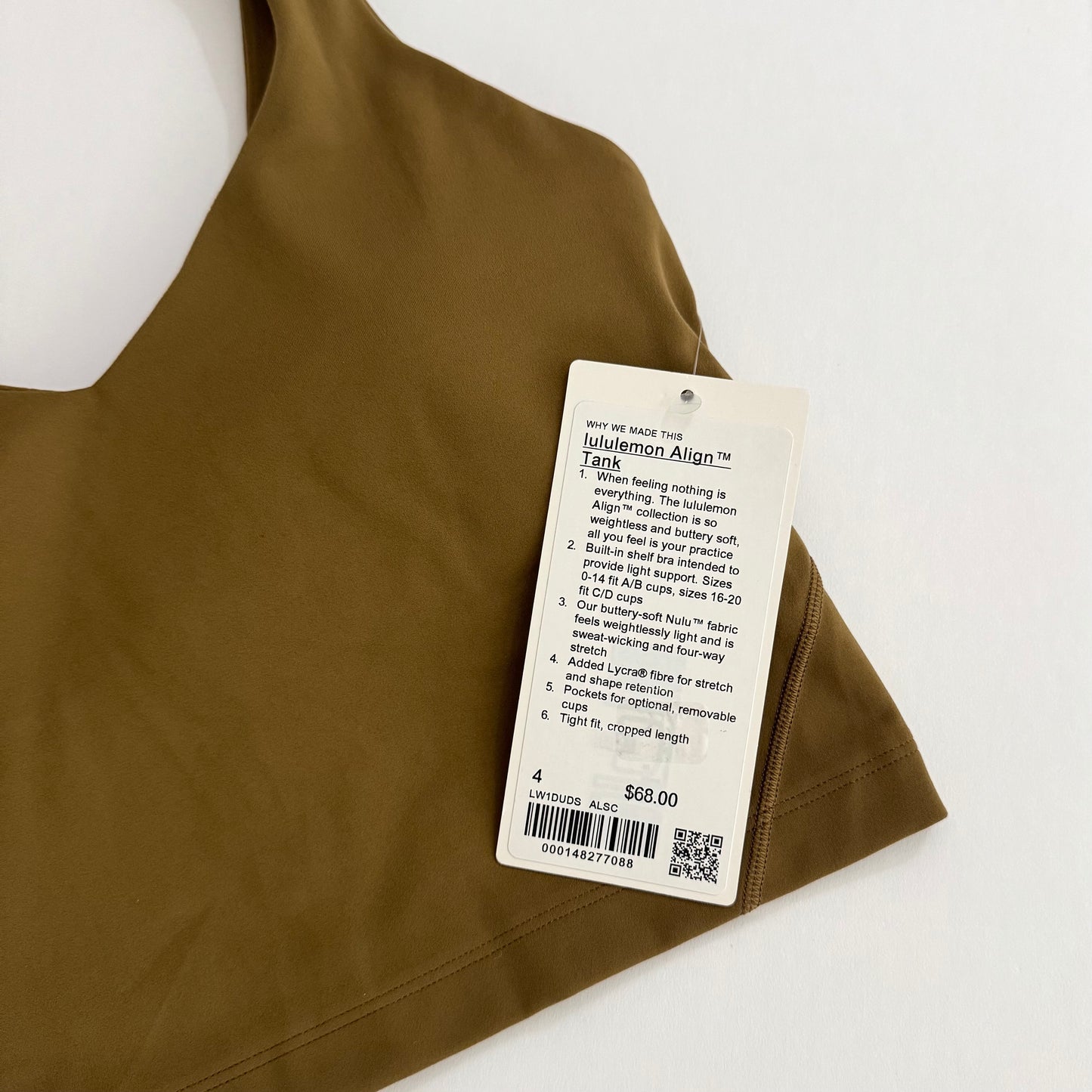 Align Tank | Size 4