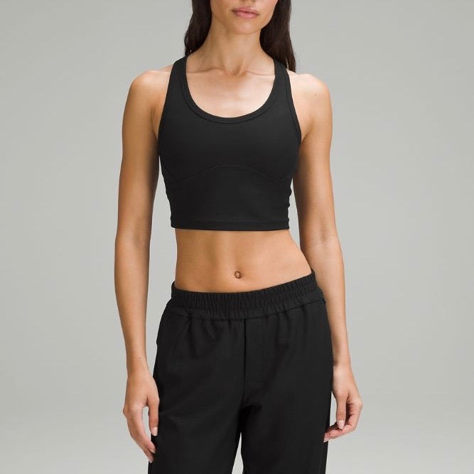 LAB Stretch Cupro Cropped Tank | Size 10