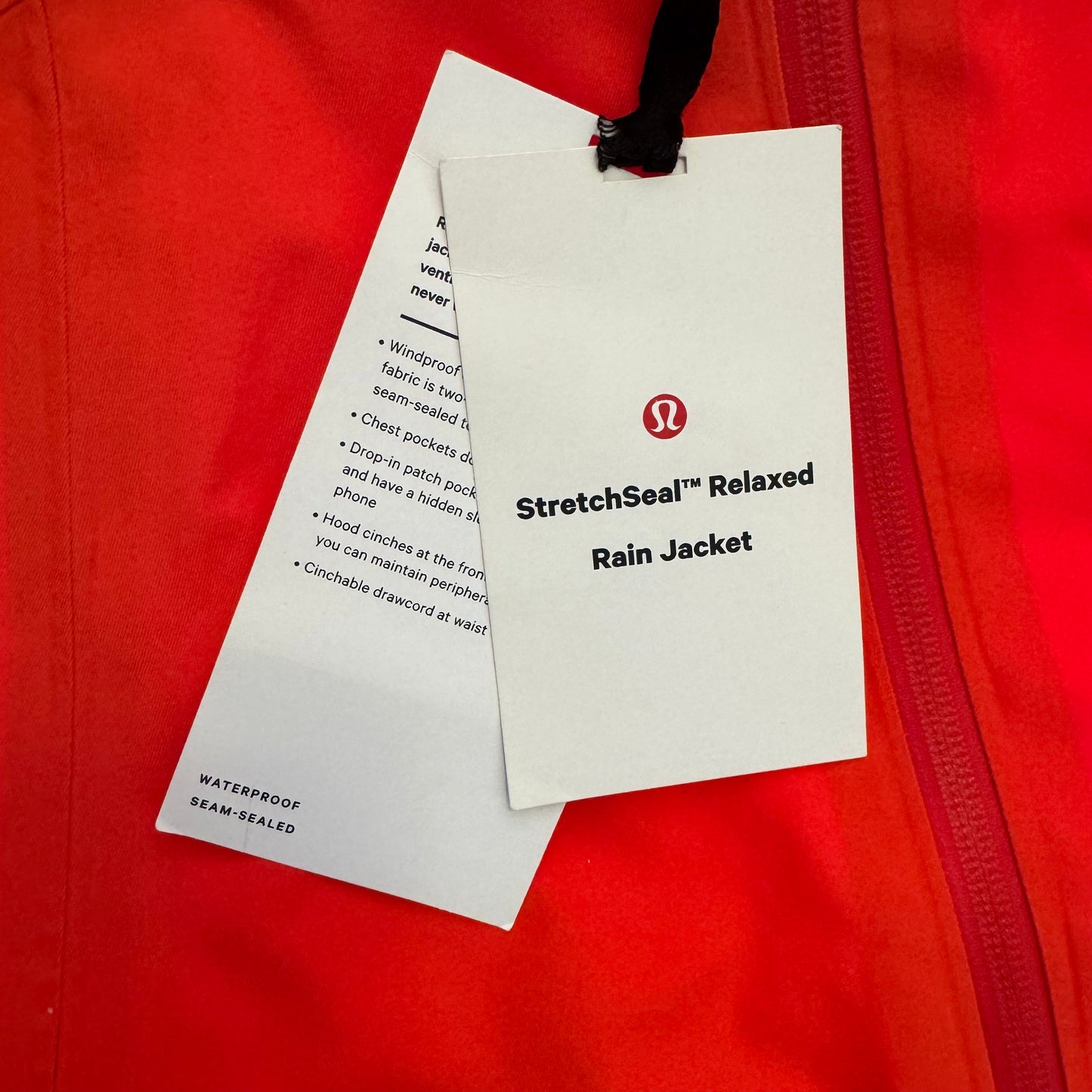 StretchSeal Relaxed Fit Rain Jacket | Size 2