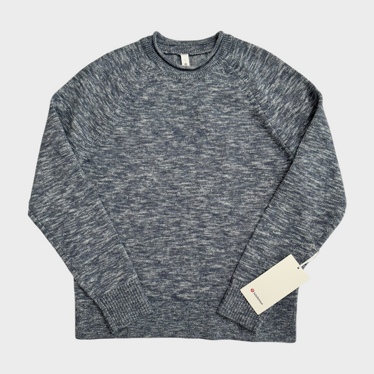 Boxy Cotton Blend Sweater | Size S